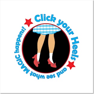 Click your Heels! Posters and Art